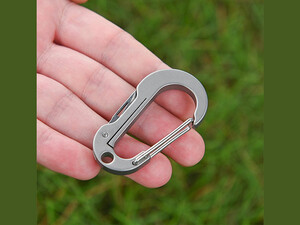 مینی چاقوی قابل استفاده به عنوان جاکلیدی express knife men's waist hanging car key chain portable titanium alloy