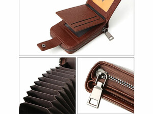 قیمت کیف پول و جاکارتی مردانه سانی ستی SUNICETY S3012 Short Wallet Multi-Card Slot