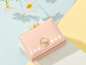 کیف پول زنانه شیک قفل دار TAOMICMIC Y8894 Short Wallets For Women PU Leather