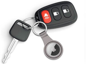 ایر تگ اپل آها استایل AhaStyle WG35 TPU Protective Case Metal Buckle Key Ring For AirTag