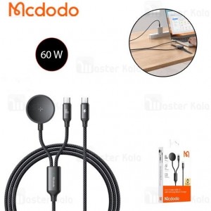 کابل Type-C به Type-C و شارژر گلکسی واچ مک دودو Mcdodo CA-421 Cable Wireless Charger توان 60 وات