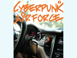 خوشبوکننده هوای داخل خودرو فانتزی Cyber Punk Air Force 2 Air Outlet Car Perfume