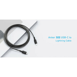 کابل تبدیل USB-C به لایتنینگ انکر مدل A81B6 طول 1.8 متر