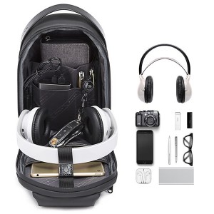 کوله تک بند ضد آب یو اس بی دار بنج BANGE BG-7256 Men Chest Bag Waterproof
