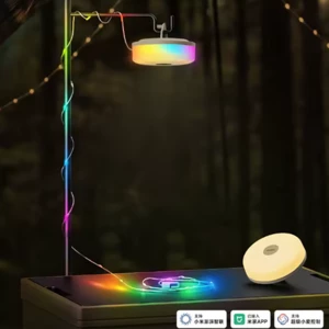 بهترین چراغ و ریسه کمپینگ شارژی 12 متری نکستول شیائومی