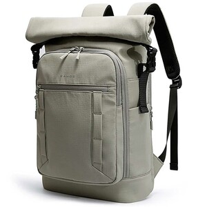 کوله پشتی خاکستری لپ تاپ 15.6 اینچ با ظرفیت بزرگ 25 لیتر بنج