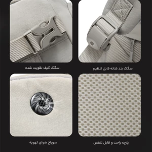 قیمت کوله پشتی مسافرتی، ورزشی و لپ‌تاپ 15.6 اینچ بنج