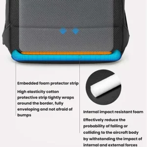 کوله پشتی لپ تاپ 15.6 اینچی ضدآب بنج مدلBange BG-7822