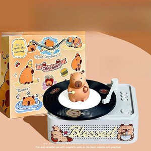 اسپیکر بلوتوثی طرح گرامافون