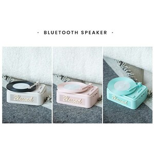 اسپیکر بلوتوثی طرح گرامافون