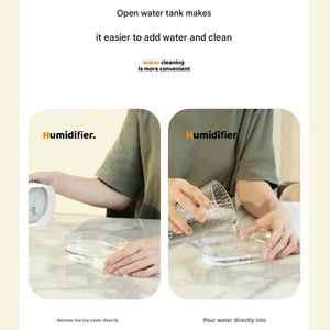 دستگاه رطوبت ساز و آروماتراپی شارژی طرح کوه یخ چرخان