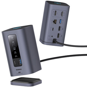 قیمت داک استیشن دو نمایشگر بیسوس