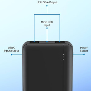 پاور بانک 10000، 20 وات فیلیپس