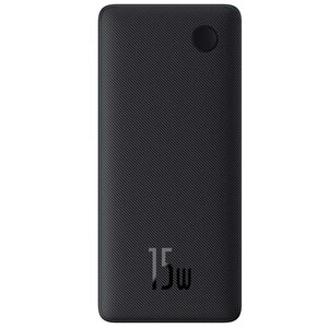 فروش پاوربانک 10000 باریک یو‌اس‌بی و تایپ‌سی 15 وات بیسوس