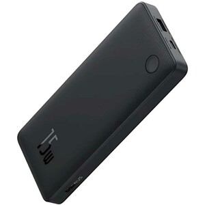 قیمت پاوربانک 10000 باریک یو‌اس‌بی و تایپ‌سی 15 وات بیسوس