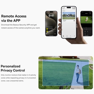 دوربین مداربسته هوشمند فضای باز ضدآب بیسوس