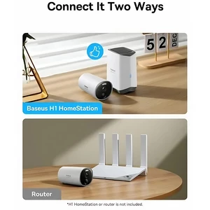 دوربین مداربسته هوشمند فضای باز ضدآب باسئوس