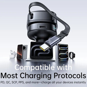 شارژر فندکی فست شارژ  بیسوس