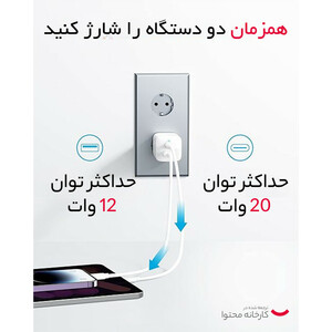 شارژر دیواری 33 وات انکر مدل A2331