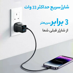 شارژر دیواری 33 وات انکر مدل A2331