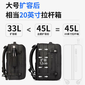 کوله پشتی لپ تاپ بنج  اورجینال مدل 1909D - 45L مناسب برای لپ تاپ 17 اینچ و بزرگتر