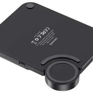 شارژر بی سیم رومیزی سه کاره 15 وات گوشی، اپل واچ و هندزفری بلوتوثی یوسامز US-CD190