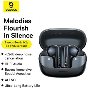 هندزفری بلوتوثی نویزکنسلینگ 5.4 بیسوس Baseus Bowie M2s Pro