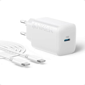 شارژر دیواری 20 وات انکر مدل B2347 به همراه کابل USB-C به طول 1.5 متر