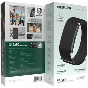 دستبند سلامتی گرین لاین Green Lion مدل G-BAND 5