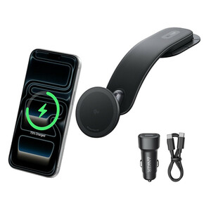 شارژر فندکی بی‌سیم 15 وات انکر مدل B2216 به همراه کابل تبدیل USB-C