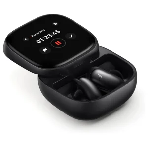 هندزفری بلوتوثی انکر Soundcore Liberty 5 Pro Max D1204 اورجینال با نویز کنسلینگ هوشمند و کیس نمایشگر دار AMOLED