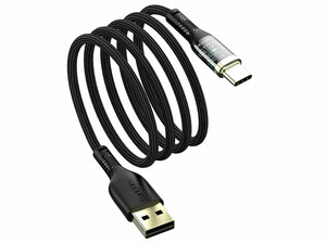 سیم شاررژر سریع یو اس بی به تایپ سی 3.0 آمپر یک متری ارلدام Earldom EC-179CType C cable 3.0A 1.0m