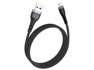 ارزانترین کابل شارژ سریع یو اس بی به لایتنینگ 2.4 آمپر یک متری ارلدام Earldom Lightning Cable EC-178