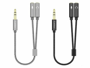 کابل صدا تبدیل یک به دو ارلدام Earldom ET-AUX202 2in1 Splitter Cable