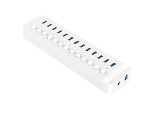 خرید هاب یو اس بی 13 پورت اوریکو ORICO CT2U3-13AB Multi-Port Hub With Individual Switches