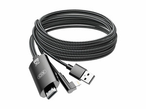 خرید بهترین کابل لایتنینگ به HDMI ایکس او Xo GB008 طول 1.8 متر