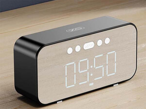 فروش اسپیکر بلوتوث و ساعت دیجیتال ایکس او XO-F41 Bluetooth Mirror Clock Bluetooth Radio Speaker