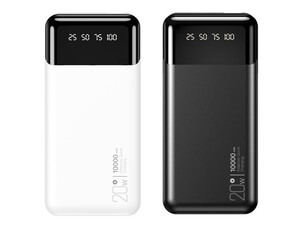 شارژ همراه فست 20 وات تایپ سی, یو اس بی و لایتنینگ 10000 ایکس او XO Fast charging power bank 10000 mAh PR191