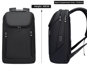 قیمت وله پشتی یو اس بی دار ضد آب بنج Bange BG-2517 Men Business Backpack with USB Port