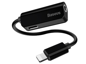 مبدل لایتنینگ شارژ و صدا بیسوس Baseus Audio Converter L32 iphone Male to 3.5mm