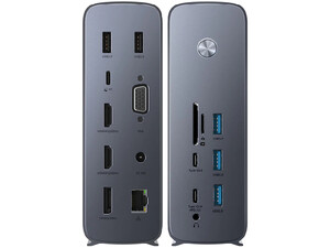 پاور هاب سوپر شارژ بیسوس Baseus UnionJoy Pro 17-Port Four-Screen Multifunctional HUB Docking Station WKSP090013