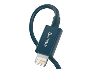 کابل شارژ سریع و انتقال داده یک متری لایتنینگ بیسوس Baseus superior series fast charging 1m cable 2.4A