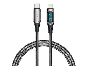 خرید سیم شارژر تایپ C به لایتینگ رسی مدل Recci RTC-P21CL type-C to lightning charger Cable