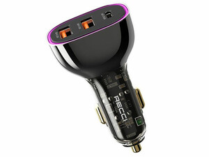 شارژ فندکی 3 پورت رسی Recci 93W 3 Ports Car Charger RCC-N18