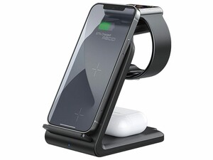 شارژر وایرلس رومیزی 15 وات رسی Recci RCW-16 4 in 1 magnetic wireless charging