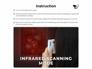 ردیاب چند منظوره مادون قرمز شیائومی Xiaomi Smoovie multifunctional infrared detector