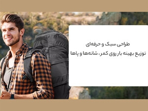 قیمت کوله کوهنوردی شیائومی با ظریفیت 50 لیتر Backpack Xiaomi ZaoFeng HC outdoor hiking bag 50L