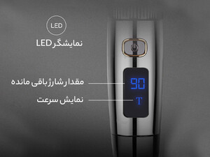 ست کامل ماشین اصلاح موی سر شیائومی Xiaomi Youpin RE-6501T Reva Electric Hair Clipper Cordless Hairdresser