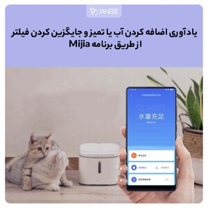 آبخوری اتوماتیک حیوانات خانگی شیائومی Xiaomi XWWF01MG Mijia Smart Pet Water Dispenser 2L