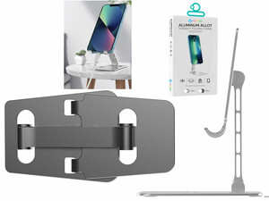 نگهدارنده رومیزی موبایل و تبلت تاشو کوتتسی Coteetci SD-54 Aluminum AlloyPhone Bracket 51013-TS